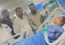 ఖర్చెంతైనా బాధ్యత నాదే.. -రహీమున్నీసా బేగం ఆరోగ్యానికి ఎమ్మెల్యే నాయిని భరోసా..
