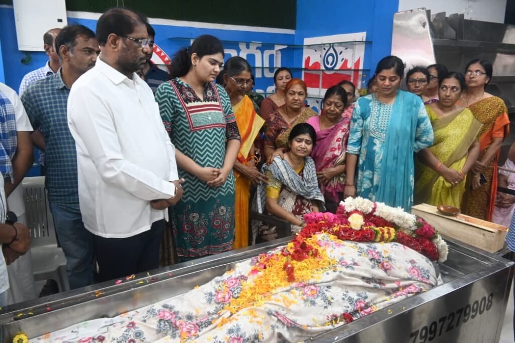 స్వర్గీయ వేం సతీష్ రెడ్డి కి నివాళులర్పించిన: ఎంపీ రవిచంద్ర….