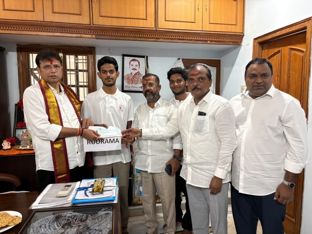 మంత్రి దుద్దిళ్ల శ్రీధర్ బాబును తన నివాసానికి ఆహ్వానించిన డీసీసీ అధ్యక్షులు ఇనగాల వెంకట్రామ్ రెడ్డి….