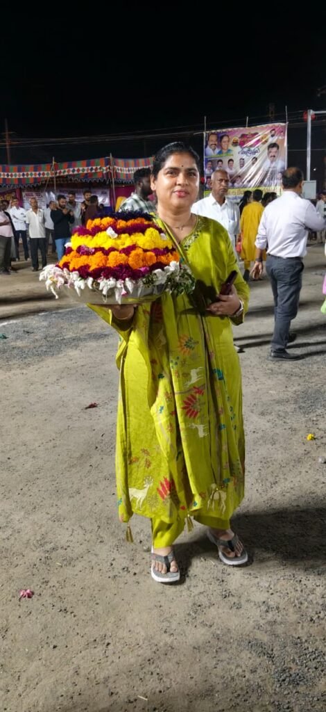 రంగాళీల మైదానంలో ఘనంగా సద్దుల బతుకమ్మ సంబరాలు….ప్రశాంతంగా ముగిసిన బతుకమ్మ వేడుకలు….