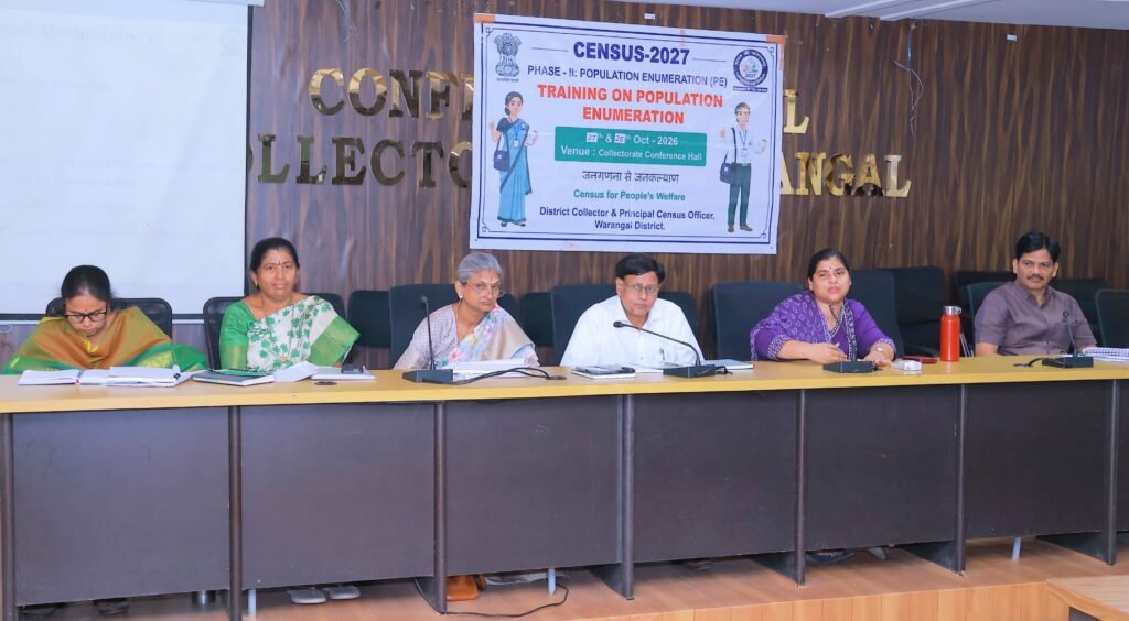 —ఖచ్చితమైన గణాంకాలే సమర్థవంతమైన అభివృద్ధికి పునాది: జిల్లా కలెక్టర్ డాక్టర్ సత్య శారద…