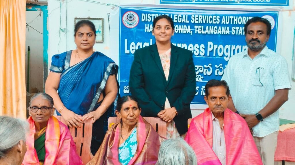 -వృద్ధులను వేధిస్తే కఠిన చర్యలు…తల్లిదండ్రుల బాద్యత పిల్లలదే పూజిత.. —డి. ఎల్. ఎస్. ఎ సెక్రటరీ, డాక్టర్ అనితా రెడ్డి, సీనియర్ సిటిజన్స్ ట్రిబ్యునల్ కోర్టు మెంబర్…
