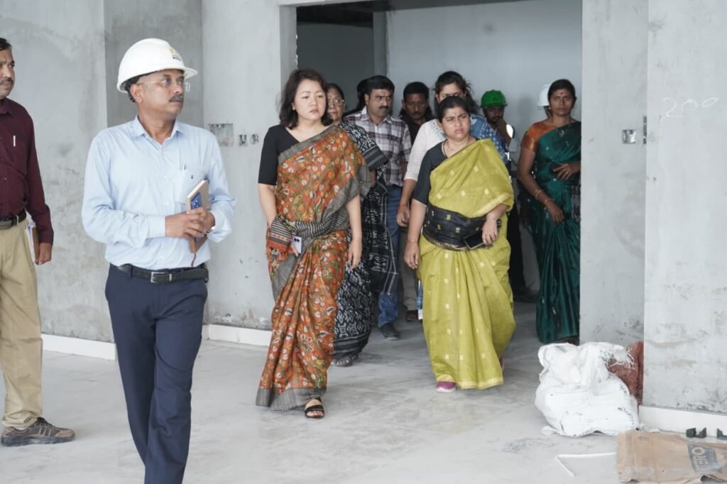-సూపర్ స్పెషాలిటీ పనులను పరిశీలించి వేగంగా పూర్తి గా చేయాలి :: ప్రిన్సిపల్ సెక్రటరీ క్రిస్టియాన ఆదేశాలు…